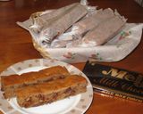キャラメル風味のチョコケーキ･バー作り方18写真