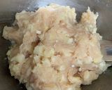生姜でポカポカ♪れんこん鶏団子味噌汁作り方4写真
