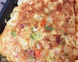 いもキッシュ　野菜たっぷり　卵2個作り方5写真