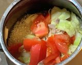 豚肉とトマトのほっこり豆乳お味噌汁作り方5写真