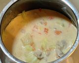 豚肉とトマトのほっこり豆乳お味噌汁作り方7写真