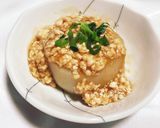 懐かしの味☆あんかけ鶏そぼろ大根作り方7写真