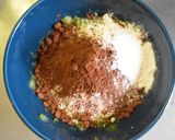 ズッキーニのレンチンココアケーキ作り方1写真