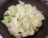 キャベツと挽肉の煮もの作り方2写真