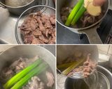 生アキレス腱と　牛すじ肉で　おでん牛筋串作り方17写真