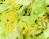 ゴーヤー＆キャベツの野菜焼きそば作り方2写真