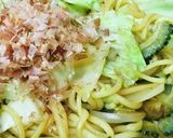 ゴーヤー＆キャベツの野菜焼きそば作り方3写真