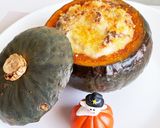 かぼちゃの器グラタン作り方7写真