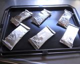 紅茶とラムレーズンの米粉ホイルケーキ作り方7写真