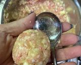 あったかフワフワ肉団子スープ♪作り方4写真