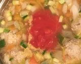 ご飯入りミートボールのトマト煮込み作り方9写真