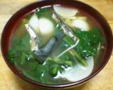 レンチン簡単！カブを菜まで丸ごと味噌汁作り方4写真