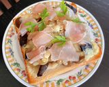 トーストバリエ★きのこと生ハムとチーズ作り方2写真