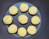 米粉でチーズさつまいももち作り方8写真