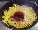 玉子とケチャップのナポリタン作り方8写真