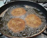 甘辛タレで☆和風メンチカツ作り方5写真
