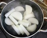 姜葱醬で簡単！イカと大根の旨煮♬作り方2写真
