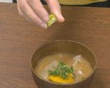 爽やか!シークワーサーでほっこり味噌汁作り方5写真