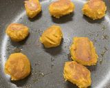 ハロウィン♡かぼちゃのオリーブオイル焼き作り方4写真
