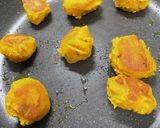 ハロウィン♡かぼちゃのオリーブオイル焼き作り方5写真