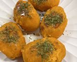 ハロウィン♡かぼちゃのオリーブオイル焼き作り方6写真