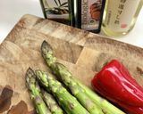 *焼きアスパラの鮮やかマリネ作り方1写真