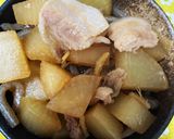 味付け簡単♪豚バラ大根作り方6写真