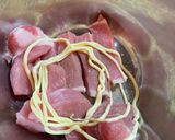 カーリーケールの豚肉炒め作り方2写真