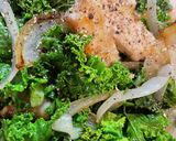 カーリーケールの豚肉炒め作り方11写真