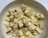 りんごとさつまいも のパウンドケーキ作り方3写真