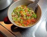 豚バラ肉を、フレッシュ和サルサソースで作り方4写真