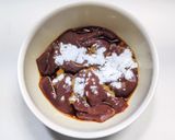 ピリ辛レバにら炒め作り方4写真