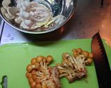 船務長のきのこパスタ作り方1写真