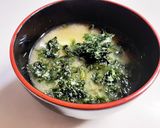 青さと豆腐のお味噌汁☆だしパックで風味◎作り方4写真