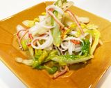 白菜とカニカマのナムル　和え物作り方6写真