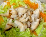 いい出汁かおる白菜 椎茸の味噌汁^^作り方3写真