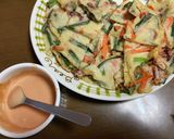 もちもちカリふわチヂミ作り方9写真