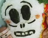 コロ先生★ハロウィン★キャラ弁作り方2写真