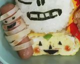 コロ先生★ハロウィン★キャラ弁作り方5写真