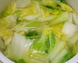 ごま油香る♡コクうま卵のほっこり味噌汁作り方2写真
