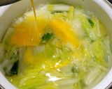 ごま油香る♡コクうま卵のほっこり味噌汁作り方4写真