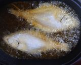 米粉で⭐カレイの唐揚げ作り方3写真