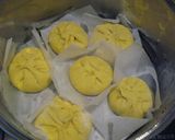 カボチャ入れて皮が黄色い肉まん作り方7写真
