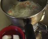 玉ねぎとえのきだけとお麩の味噌汁作り方14写真