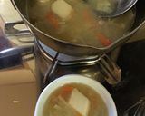 玉ねぎとえのきだけとお麩の味噌汁作り方18写真