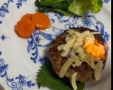 チーズハンバーグinオニオンスープ作り方7写真