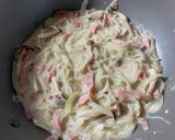 白滝の味噌クリームソース作り方4写真