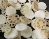 超簡単！旨い！長芋と蓮根のわさび醤油作り方4写真