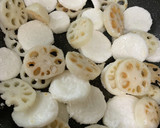 超簡単！旨い！長芋と蓮根のわさび醤油作り方4写真