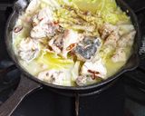 ☆簡単☆鯖と白菜のアヒージョ作り方3写真